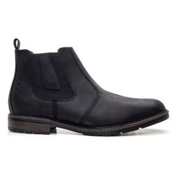 BOTA CHELSEA BOTINA MASCULINA EM COURO LEGÍTIMO PR... - ZAFREM