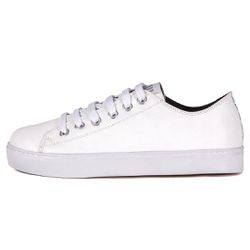 TÊNIS FEMININO CHOSEN COURO BRANCO - TÊNIS CHOSEN ... - ZAFREM