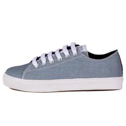 TÊNIS FEMININO CHOSEN LONA JEANS - TÊNIS CHOSEN JE... - ZAFREM