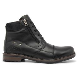 COTURNO MASCULINO PRETO - COTURNO MASCULINO PRETO - ZAFREM