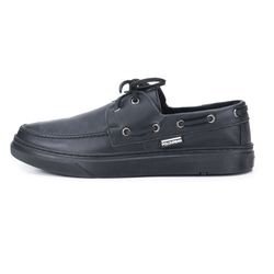 MOCASSIM MASCULINO ÔNIX EM COURO PRETO - ÔNIX PRET... - ZAFREM