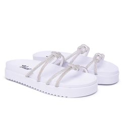 SANDÁLIA PAPETE BIRKEN BRANCO - SANDÁLIA PAPETE BI... - ZAFREM