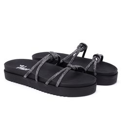 SANDÁLIA PAPETE BIRKEN PRETO - SANDÁLIA PAPETE BIR... - ZAFREM