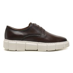 SAPATO CASUAL COURO MASCULINO CAFÉ - SAPATO CASUAL... - ZAFREM
