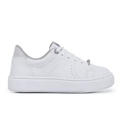 TÊNIS CASUAL FEMININO BRANCO - TÊNIS CASUAL FEMINI... - ZAFREM