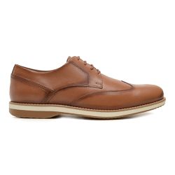 SAPATO MASCULINO DE COURO CARAMELO - SAPATO MASCUL... - ZAFREM