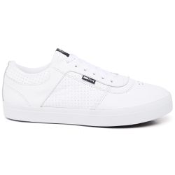 TÊNIS SKATE SLIP COURO BRANCO - TÊNIS SKATE SLIP C... - ZAFREM