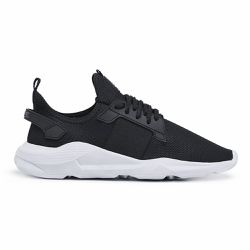 TÊNIS MASCULINO ESPORTE PRETO COM BRANCO - TÊNIS M... - ZAFREM