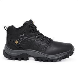 BOTA X TRAIL COM C.A 48067 COURO LEGÍTIMO PRETO - ... - ZAFREM