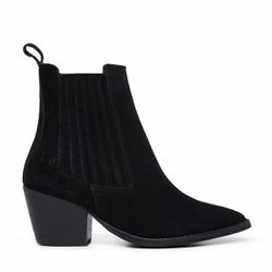 Bota Western Texana 6100 - Camurça Preto - ZEBOTINA