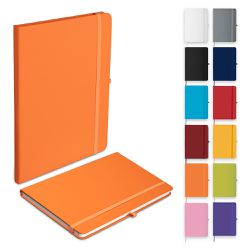 Caderno A5 Capa em PU Personalizado - 9666 - Zoz Personalizados