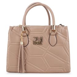 Bolsa Feminina Luxo Lorena Geométrico Nude Zuí Bra... - ZUÍ BRASIL