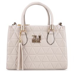 Bolsa Feminina Luxo Lorena Triângulo Off White Zuí... - ZUÍ BRASIL