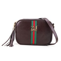Bolsa Transversal Quadrada Soho Marrom Zuí Brasil ... - ZUÍ BRASIL