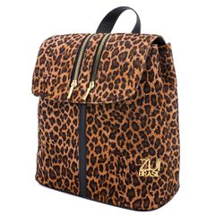 Mochila Bolsa Duplo Zíper Onça Zuí Brasil - 10480... - ZUÍ BRASIL