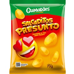 Salgadito Sabor Presunto 70g - Guimarães Alimentos