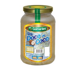 Doce de Coco em Calda 650g - Guimarães Alimentos