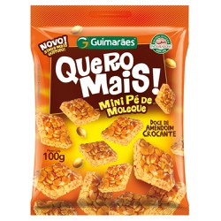 Quero Mais Pé de Moleque Croca... - Guimarães Alimentos