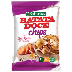Chips Batata Doce 45g - Guimarães Alimentos