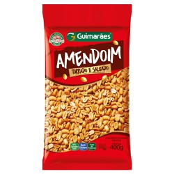 Amendoim Torrado Salgado 400g - Guimarães Alimentos