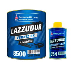 Kit Verniz 8500 + Endurecedor 054 900Ml Lazzuril -... - AZEVEDO TINTAS E EQUIPAMENTOS