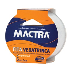 Fita VedaTrincra 5Cmx5M Mactra - 01916 - AZEVEDO TINTAS E EQUIPAMENTOS