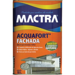 Acquaforte Silicone 18Litros Mactra - 03086 - AZEVEDO TINTAS E EQUIPAMENTOS