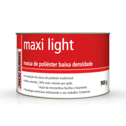Massa Poliester Maxi Light 900 Gramas Maxi Rubber ... - AZEVEDO TINTAS E EQUIPAMENTOS