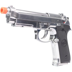 Pistola Airsoft GBB SRC SR92A1 SILVER GB-0702SX - ... - Airsoft e Armas de Pressão Azsports 
