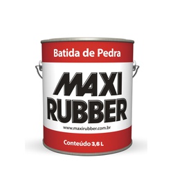BATIDA DE PEDRA PRETO MAXI RUBBER 3,6L - Baratão das Tintas 