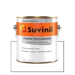 SUVINIL FUNDO PREPARADOR BASE ÁGUA 3,6L - Baratão das Tintas 