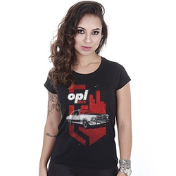 Camiseta Baby Look Feminina Old Car Opala ss - RFM... - b2b-team6.com.br