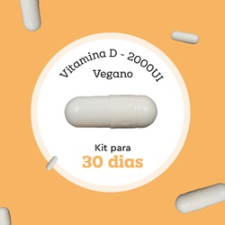 Vitamina D - Vegano - 2000UI - BECAPS