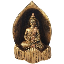 Incensário Cascata Gruta Buda Hindu Meditando - BEM ME QUER ZEN