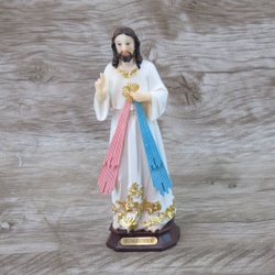 Imagem em Resina - Jesus Misericordioso 15 cm - 25... - Betânia Loja Católica 
