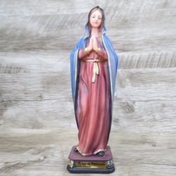 Imagem resina - Nossa Senhora de Pentecostes 20 cm... - Betânia Loja Católica 