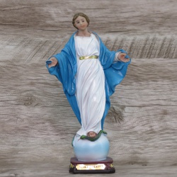 Imagem Resina - Nossa Senhora do Sorriso 20 cm - 2... - Betânia Loja Católica 