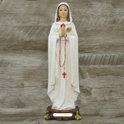Imagem Resina - Nossa Senhora Rosa Mística 32 cm -... - Betânia Loja Católica 