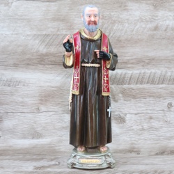Imagem em resina - São Padre Pio - 30 cm - 26047 - Betânia Loja Católica 