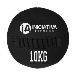 WALL BALL 22LB / 10KG - PRETA | INICIATIVA FITNESS - Iniciativa Fitness