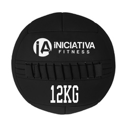WALL BALL 26LB / 12KG - PRETA | INICIATIVA FITNESS - Iniciativa Fitness