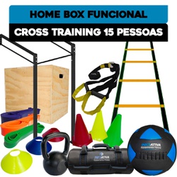 HOME BOX FUNCIONAL CROSS TRAINING 15 PESSOAS - Iniciativa Fitness