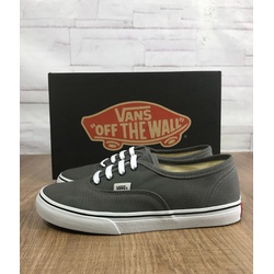 vans cinza escuro