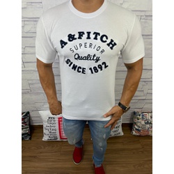 Camiseta Abercrombie Branco⭐ - CABR117 - Dropa Já