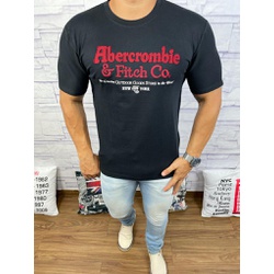 Camiseta Abercrombie Preto⭐ - CABR77 - Dropa Já