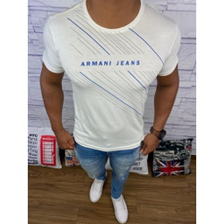 Camiseta Armani - Creme⭐ - CAP15 - Dropa Já
