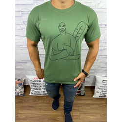 Camiseta Osk - Malhão Verde Escuro⭐ - COSKM342 - Queiroz Distribuidora Multimarcas 