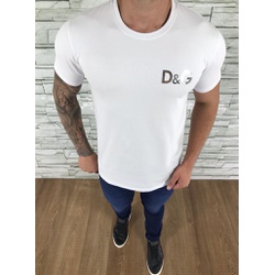 Camiseta Dolce G Branco⭐ - CDG93 - Dropa Já
