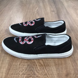 Sapatênis Gucci - Slip-On⭐ - RTDF75 - Out in Store