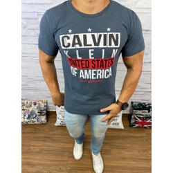 Camiseta Ck Grafite⭐ - CALV91 - Dropa Já
